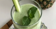 IDDSI-niveau 2 groene smoothie komkommer